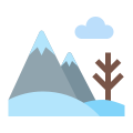 paisagem de inverno icon