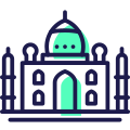 Taj Mahal icon