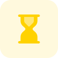 Hourglass, antique stopwatch timer measurement sandclock device icon
