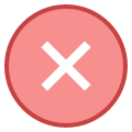 Cancel icon