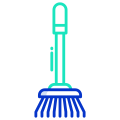 Sweeping icon