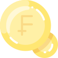 Franc suisse icon