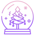Christmas Snow Globe icon