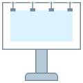 Panneau d'affichage icon