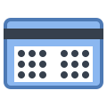 Código do cartão token icon