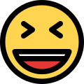 Laughing icon