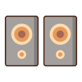 Loudspeakers icon