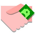 Bribery icon