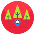 Forest Location icon