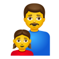 familia-hombre-niña icon