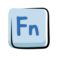 Fn 键 icon