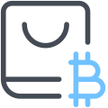 Einkaufen mit Bitcoin icon
