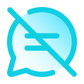 No Chat Message icon