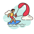 Kitesurfen icon