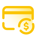 Bankkarte Dollar icon