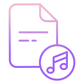external-music-file-music-icongeek26-outline-gradient-icongeek26-5 icon