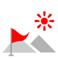 Flagge 2 icon