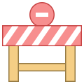 Road Closure icon