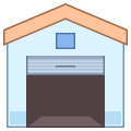 Garage aperto icon