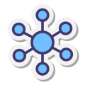 Rede centralizada icon