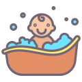 Baby Bath Tub icon