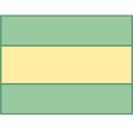 Horizontale Flagge icon