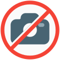 No photography is allowed inside the laundry room premises icon