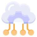 Cloud computing icon