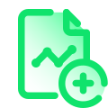 Diagramm hinzufügen icon