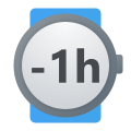 Минус 1 час icon