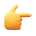 Finger Pointing Right icon
