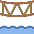 Ponte de corda icon