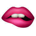 Beißendes-Lippen-Emoji icon