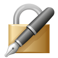 Locked With Pen icon