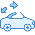 Convertible Roof Warning icon