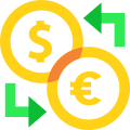 Cambio valuta icon