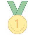 Medaille Erster Platz icon