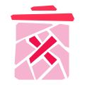 删除 Bin icon