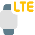 Advance LTE cellular version of smartwatch series icon