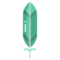 African Emerald Cuckoo Feather icon