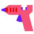 pistola de cola quente icon