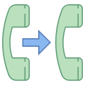 전화 연결 icon