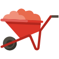 Wheelbarrow icon