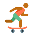 Skateboarding Skin Type 4 icon