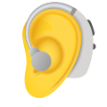 補聴器付きの耳 icon