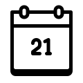 Calendario 21 icon