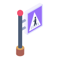 Pedestrian icon