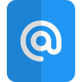 Contact card organizer icon