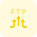 FTP application for data uploading from multiple sources icon