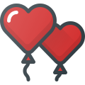 Heart Balloons icon